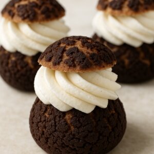 Chocolate puffs
