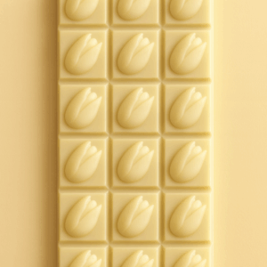 White chocolate pistachio tablet